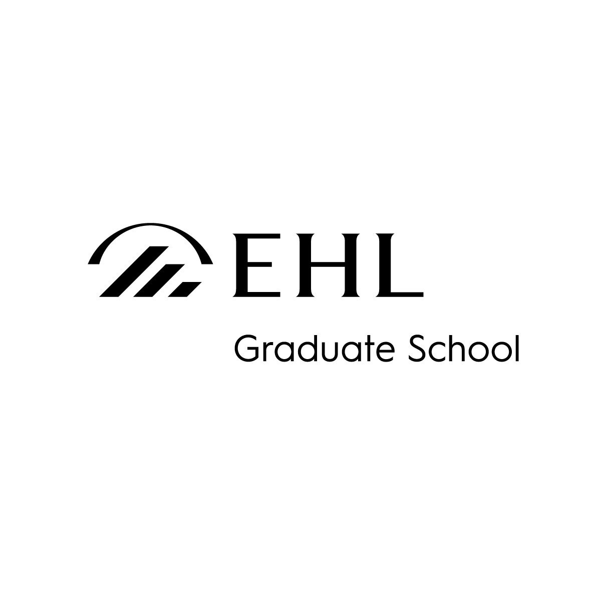 Logo EHL Graduate School Black